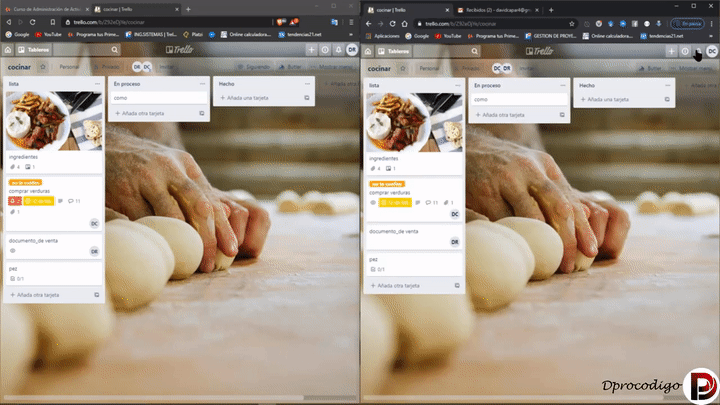 GIF: Configurar notificaciones en Trello